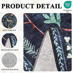 DUKINO 2x4 Rug for Entryway, Animal Washable Rug for Kitchen, Low Pile - Image 5