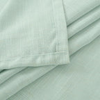 BGment Sage Green Linen Curtains 36 Inch Length - Image 8