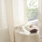 BGment Extra Long Beige Linen Curtains 96 Inch Length - Image 7