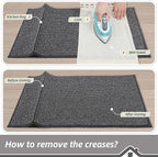 BEQHAUSE Kitchen Rugs 32"x48", Non-Slip Kitchen Mats - Image 9