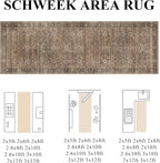 Schweek 2.6x10 Runner Rug Washable Non-Slip Hallway Rugs - Image 2