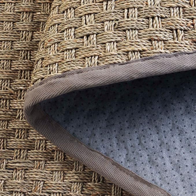 SAFAVIEH Area Rug 6x8 Oval- Natural Fiber Collection - Image 9