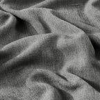 Vision Home Pinch Pleated Dark Grey Blackout Curtains 108 inch Linen Blended - Image 5