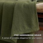 Bedsure GentleSoft 100% Cotton Large Blanket Oversized King - Image 3
