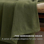 Bedsure GentleSoft 100% Cotton Blanket King Size - Image 3