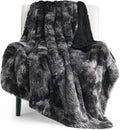 Bedsure GentleSoft Fluffy Black Blanket Cozy Gifts by Unknown