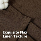 YoungsTex Linen Curtains 54 Inch Length - Image 3