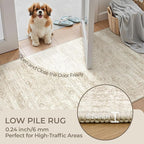 2'6 x 10' Runner Rug Non Slip, Washable Kitchen Rugs, Living Room, Long Rug - Image 6