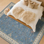Blue Big Rugs for Living Room - Image 6
