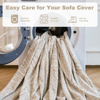 Couch Covers for Sofa, Sofa Covers Washable, Sectional Couch Covers, Sofa - Image 6