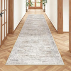 2x7 Runner Rug Non Slip, Washable Hallway Runner Rug, Taupe | Neutral Rugs - Image 5