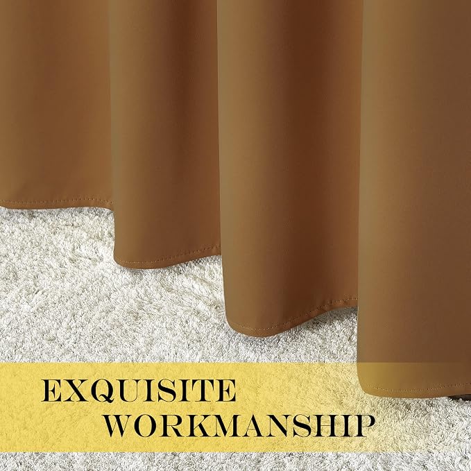 NICETOWN Door Curtain for Closet Doors 80 Inches Long 1 Panel, Room Divider - Image 5