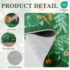 DUKINO 2x5 Runner Rug, Floral Washable Rug - Image 5