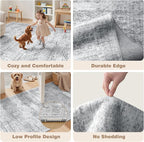 Kitchen Rugs Sets of 3, 2x3 2x4 2x5 Rug Runner, Dining Room, Soft Runner Rug - Image 7