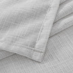 BGment Light Grey Short Linen Curtains 36 Inch Length - Image 8