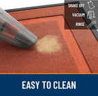 OLANLY Front Door Mat Outside 35x23, All-Season Heavy-Duty Rubber Doormat | - Image 5