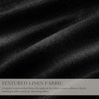 Black 84 Inch Pinch Pleated 100% Blackout Curtains - Image 3