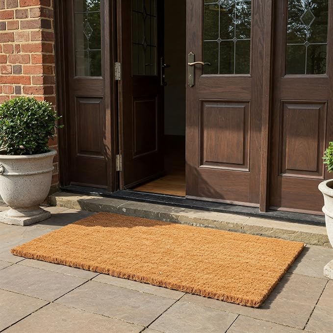 Ecomills Coco Coir Runner Mat, 36 x 120 in, Vinyl Backing - Image 2