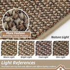 BEQHAUSE Dirt Trapper Door Mat 20" x 32", Non-Slip Washable Doormats, Low - Image 5