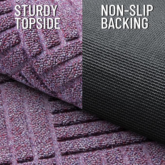 OLANLY Front Door Mat Outside Entrance 47x32, Waterproof Heavy-Duty Doormat | - Image 4
