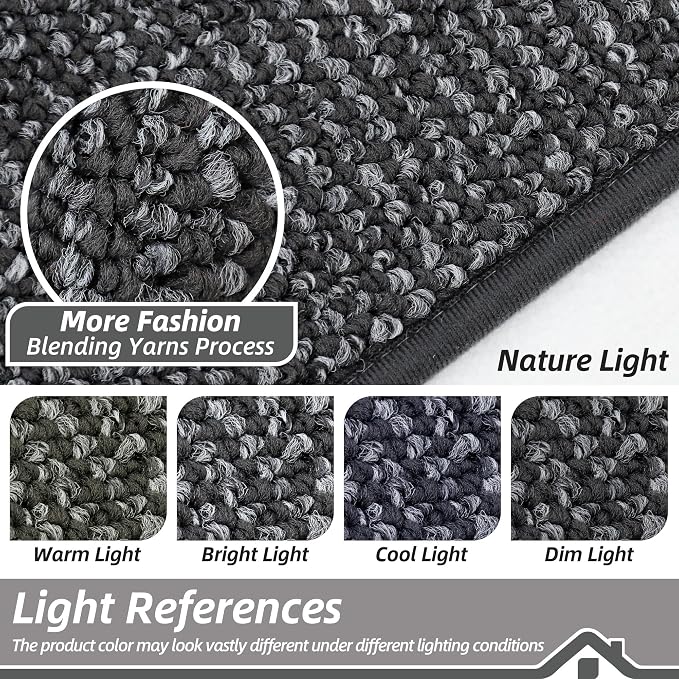 BEQHAUSE Kitchen Runner Rugs 24"x96", Kitchen Mats - Image 5