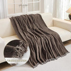 MYSKY HOME Couch Covers for 2 Cushion Couch Sectional Sofa, L Shape Sofa - Image 3