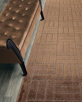 Custom Length Hallway Runner Rug, Slip Resistant, Bricks Brown, 26 Inch X 7 feet by ORFAHOME