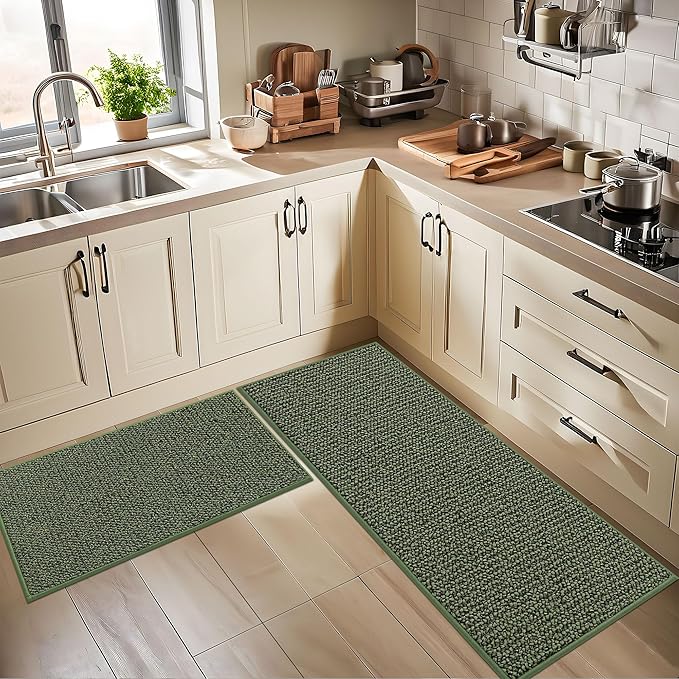 BEQHAUSE Kitchen Runner Rugs 24"x72", Kitchen Mats - Image 8