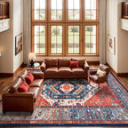 SERISSA 10x14 Washable Non Slip Boho Area Rug - Image 2