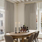Taupe Burlywood Pinch Pleat Linen Curtains 102 Inches Long 70 Inch Wide | Light - Image 8