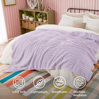 Bedsure Soft Full Size Fleece Blankets - Image 5