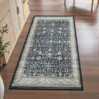 Washable Area Rug 3x5 for Bedroom Kitchen | Low Pile; Non Slip;Machine - Image 10
