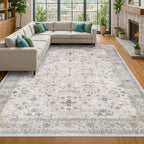 Boho Washable 5x7 Living Room Rug - Image 8