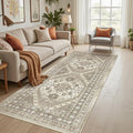 3x8 Runner Rug Non Slip Washable Rugs by Restydon