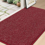 BEQHAUSE Dirt Trapper Door Mat 36" x 60", Non-Slip Washable Doormats, Low by BEQHAUSE