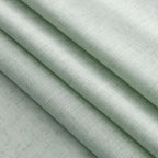 Aqua Green Linen Curtains 52x72 Inch 2 Panels | Semi Sheer Light Filtering - Image 7
