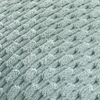 Set of 4 Aqua Decorative Throw Pillow Covers 16x16 Inch Corduroy Pillow Covers - Image 6