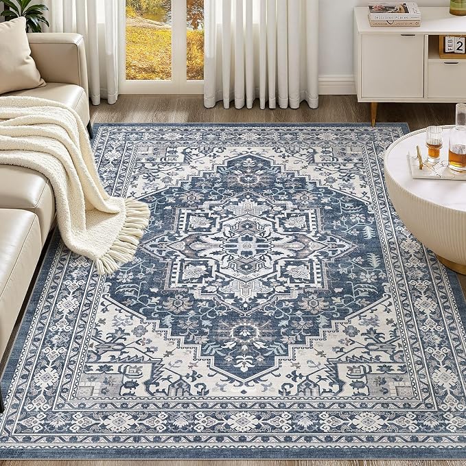 UERMEI 5x7 Area Rug for Living Room - Image 2