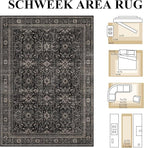 Schweek 2x6 Runner Rugs Washable Non Slip Rugs - Image 2
