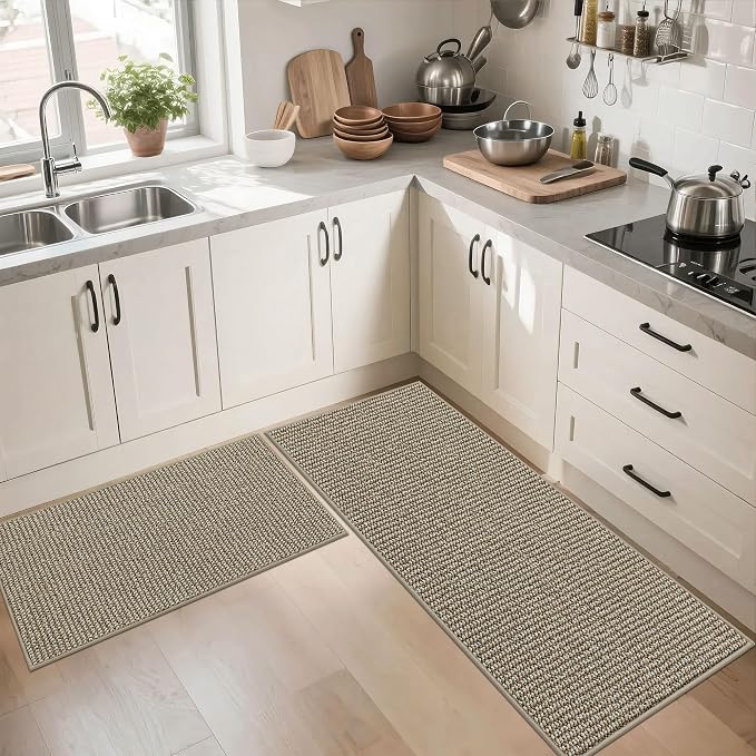 BEQHAUSE Kitchen Runner Rugs 24"x96", Kitchen Mats - Image 8