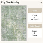 Soalmost Abstract 7x10 Area Rug - Image 5