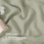 Light Filtering Linen Curtains 72 inches Long - Image 2