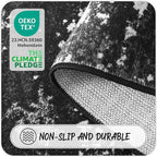 Black Washable Rug 5x7 Area Rugs - Image 5