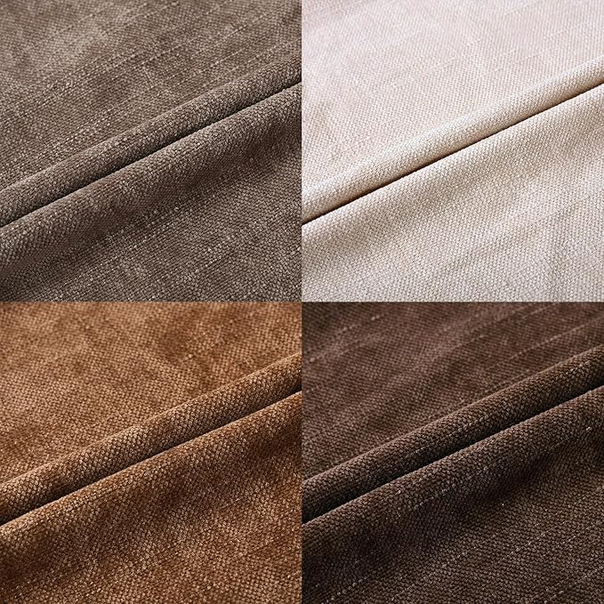 Set of 4 Soft Textured Throw Pillow Covers 18x18 Inch Cozy Decorative Farmhouse - Image 7