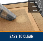OLANLY Front Door Mat Outside 47x17, All-Season Heavy-Duty Rubber Doormat | - Image 5