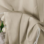 Taupe Sheer Curtains 84 Inches Long 2 Panels - Image 3