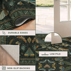 3x4 Unique Entryway Rug - Image 5