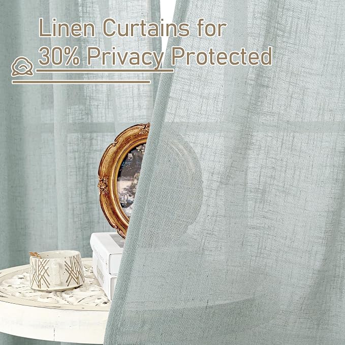 Living Room Linen Curtains - Image 5