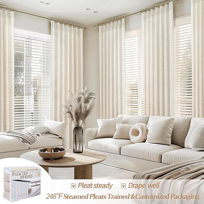 Custom Extra Long 104 Inch Floor to Ceiling Curtains - Image 5