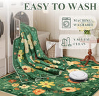 DUKINO 2x10 Runner Rug, Washable Kitchen Runner Rug Non Slip, Dark Green | Soft - Image 7